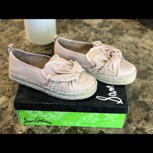 Sam Edelman pink espadrilles